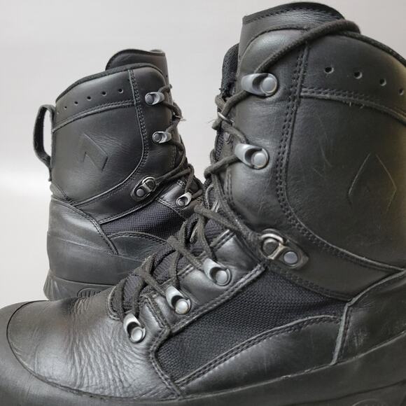 Genuine British Military Issued Haix Boots Hi Liability Male Combat Black US 11 - Picture 4 of 16